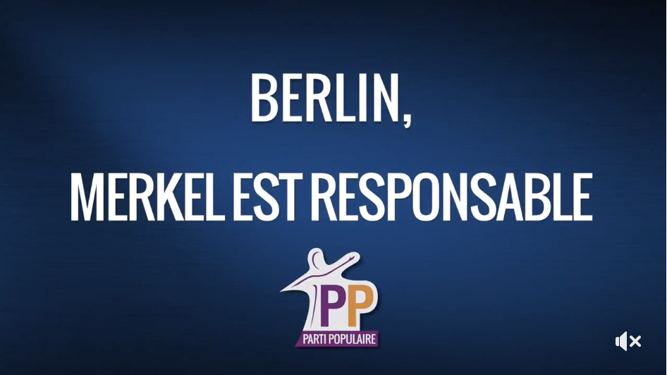 Berlin, Merkel est responsable !