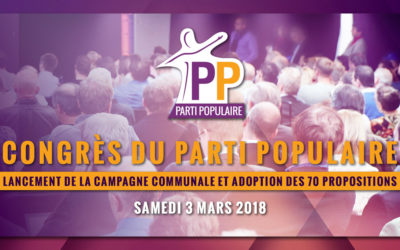 Invitation au Congrès du Parti Populaire