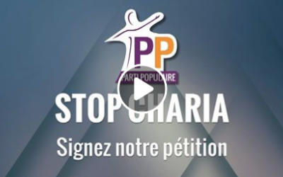 STOP CHARIA : Signez notre pétition